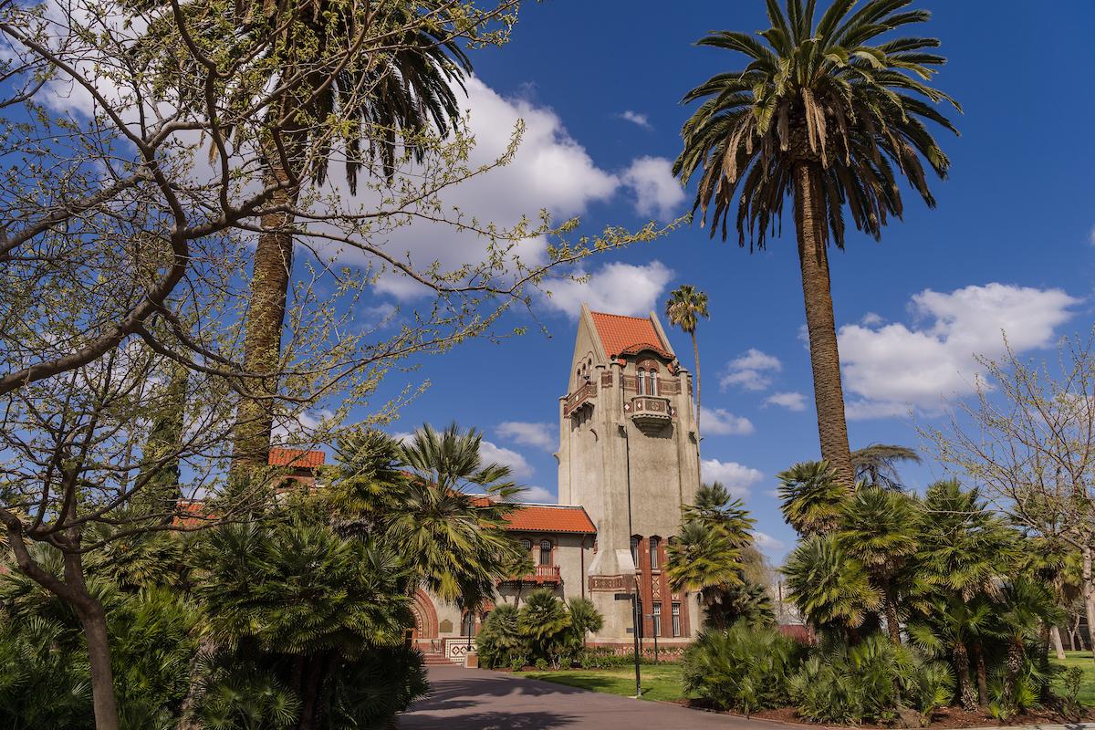 Exterior of Tower Hall